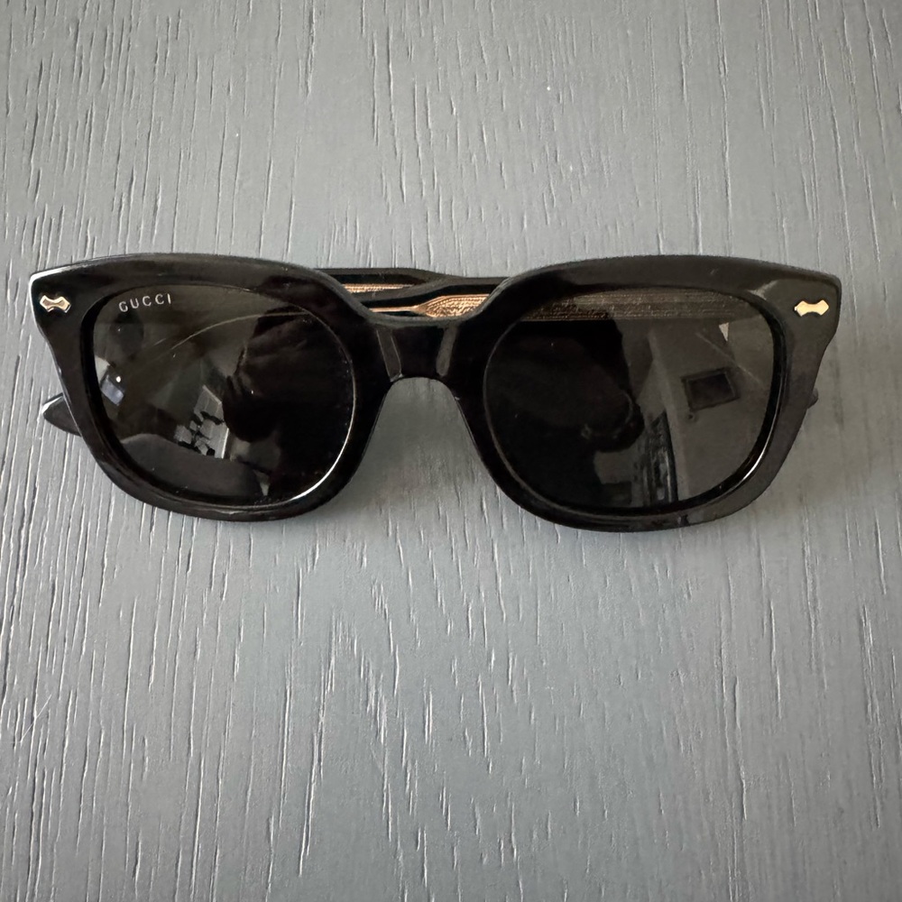 Gucci Glossy Black Sunglasses